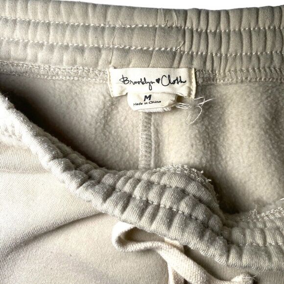 Brooklyn Cloth Tan Self Love Club Cropped Crewneck And Shorts Women’s Medium - Picture 13 of 13